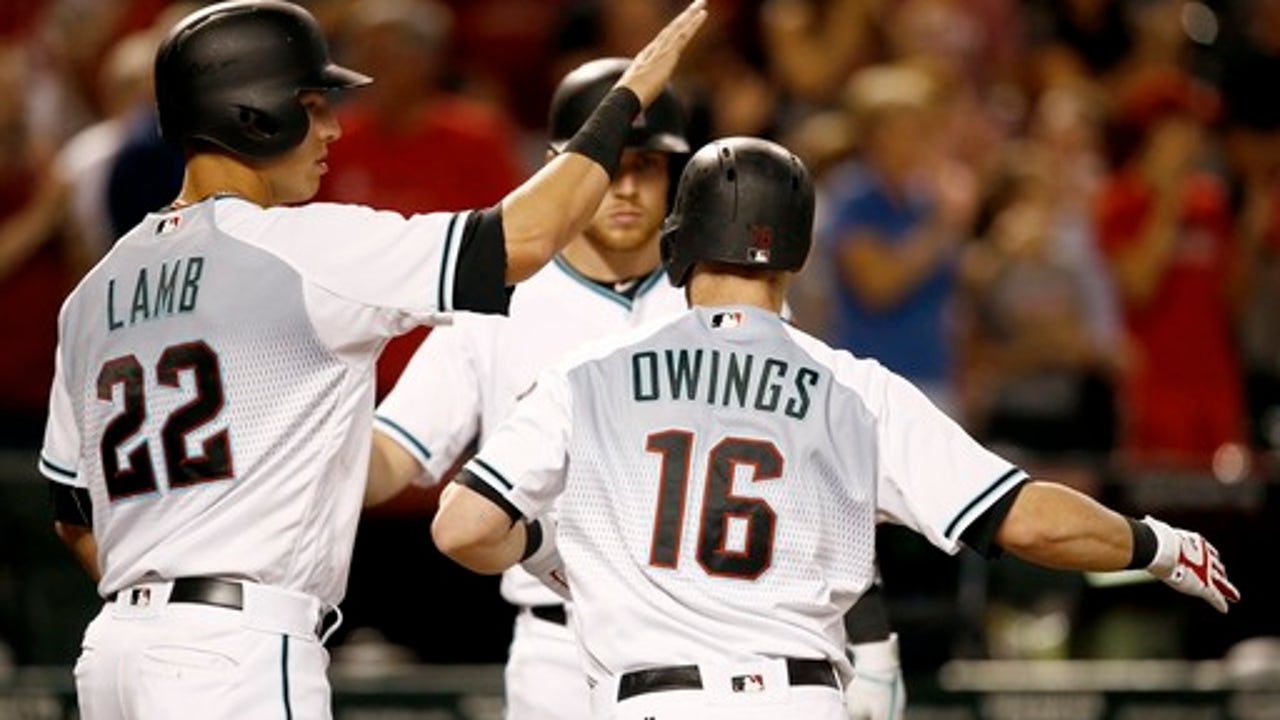Ray fans 11, Owings homers in Diamondbacks' 10-1 win (Jun 06, 2017)